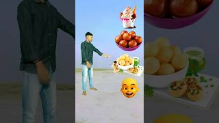 Icecream rasgulla golgappe strobari aditing video  funny VFX Magic Video shorts tranding vfx hd [upl. by Esialb]