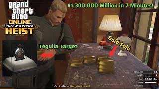 Getting Gold SOLO Is Easy  1300000 in Only 750  Cayo Perico Heist 2024 [upl. by Libby]