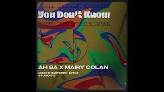 Ah Sa x Mairy Colan  You Don’t Know [upl. by Allemahs786]