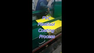 pvc plastisol dip coating process liquid coating dipping double color process [upl. by Ricca]