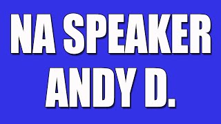 NA Speaker  Andy D  Narcotics Anonymous Speaker [upl. by Nothgiel]