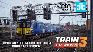 TSW 3  Glasgow Cathcart Circle Line Route DLC First Look Review [upl. by Schuyler]