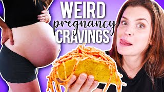 Taste Testing The Weirdest Pregnancy Cravings From Our Fans [upl. by Leblanc]