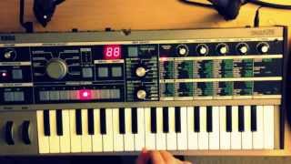 Microkorg Tutorial Part 4 Amp Envelope and Amp Section [upl. by Allekim37]