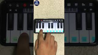 Gulabi Sadi Mobile Piano 😍🎹  Music Lover Krishna  Shorts Viral GulabiSadi [upl. by Eidoc]