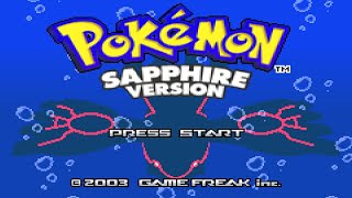 Pokemon Sapphire  Complete Walkthrough [upl. by Jovitah]