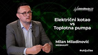 Milan Miladinović Električni kotao vs Toplotna pumpa [upl. by Jackqueline]