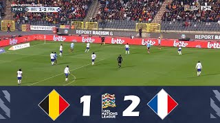 Belgique contre France 12  UEFA Nations League 202425  Résumé de Match [upl. by Ydassac]