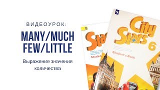 Выражение значения количества в английском языке MANYMUCH FEWLITTLE [upl. by Anyaj355]