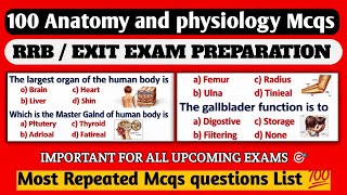 Human Anatomy and physiology HAP Most Important Mcqs humananatomy pharmacy [upl. by Gladdie264]