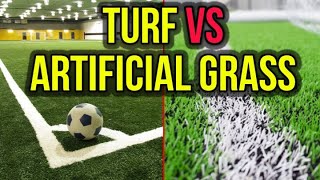 WHATS THE DIFFERENCE BETWEEN TURF AND ARTIFICIAL GRASS [upl. by Retxed244]