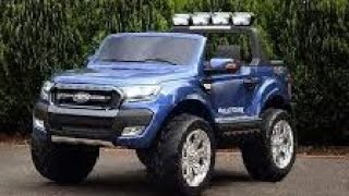 Ford Ranger 2018 officially licensed by Ford 12v kids car unboxing assembling and drive test [upl. by Berty652]