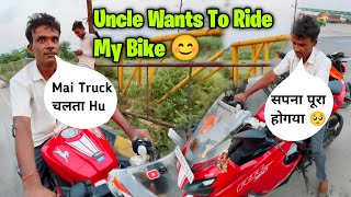 😊 Uncle Wants To Ride My Apache RR 310  Hyper Ride 🚀 With Duke 250 😈 [upl. by Damien]