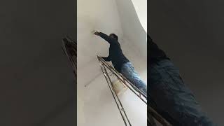 How to wall painting Home Wall work l low budget colour paint [upl. by Nee]