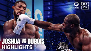 INCREDIBLE KO  Riyadh Season Card Wembley Edition  Anthony Joshua vs Daniel Dubois Highlights [upl. by Kalina]