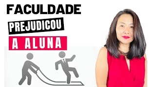 A FACULDADE PREJUDICOU A ALUNA… [upl. by Ahsiloc]