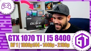 Melhor Processador para a GTX 1070 TI  Bf 1  Grape Tec [upl. by Northrop]