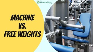 Machine Weights vs Free Weights for Muscle Gains [upl. by Yttik504]