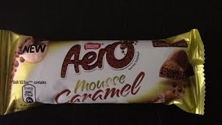 Frozen Aero Mousse Caramel REAL REVIEW [upl. by Kinata833]