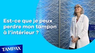 Un tampon peutil rester coincé   Tampax et Girlology [upl. by Ellenoj763]