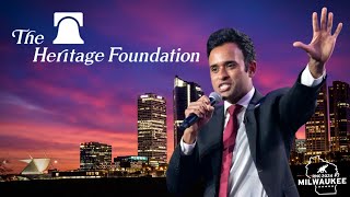 Vivek Live at The Heritage Foundation PolicyFest RNC [upl. by Ailet]