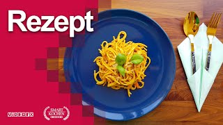 Spaghetti mit Vegetarische Pesto  einfach selber machen  Rezept VideoPx [upl. by Friend]