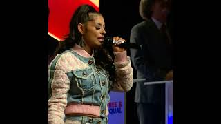 Singer absolutely botches the national anthem at the thirdparty debate [upl. by Alan]