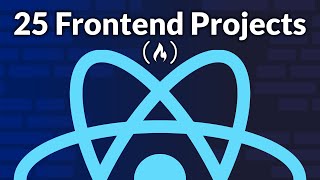 Build 25 React Projects – Tutorial [upl. by Possing]