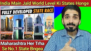 Fully Developed States In India Reaction Pakistan  Pakistani Reaction Indian States 2024 [upl. by Odele879]