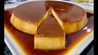 🍮 Cremoso Flan napolitano en horno  Flan  Crème caramel 🍮 Flan [upl. by Ackley]