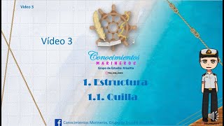 Video 3 Estructura longitudinal Quilla [upl. by Ovida]