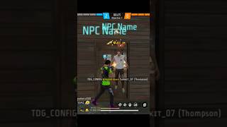 Free fire NPC NAME metadata file headshot locationffshorts datafile autoheadshotsettingfreefire [upl. by Nabru]