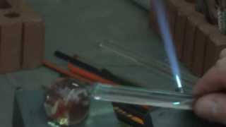 Lampworking How to make a Twisty Marble [upl. by Aneed]