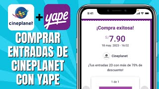 Cómo COMPRAR Entradas De Cineplanet Con YAPE [upl. by Sherj]