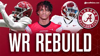 Building new WR rotation  Alabama cranks up 2026 commitments  MORE  CFB SEC [upl. by Hsirehc568]