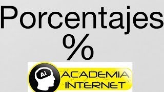 Porcentajes aumentos y descuentos sucesivos variación porcentual [upl. by Jez]