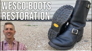 Rugged Wesco Boots Restoration  NEW Look for these Boots [upl. by Ainoz]