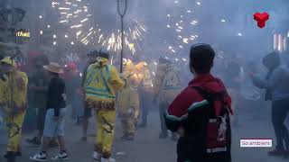 Els Diables de Terrassa il·luminen la ciutat amb la seva diada [upl. by Esened]