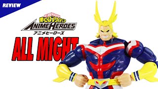 Review  Bandai Anime Heroes – All Might – Boku No Hero Academia [upl. by Vories]