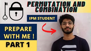 Permutation and Combination basic questions  Part 1  IPMATCATNPATJIPMATCUCET preparation [upl. by Siro]