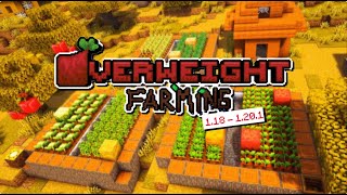 Overweight Farming Minecraft Mini Mod Showcase 1201 [upl. by Mazel]