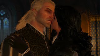 Yennefer And Geralt Say Goodbye To Each Other Again  The Witcher 3 Wild Hunt [upl. by Saxet]