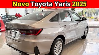 Novo Toyota Yaris Sedan 2025 Nova Estratégia de Preço e Lançamento no Brasil com SUV [upl. by Allister505]