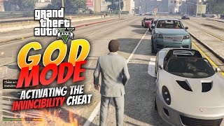 How to Activate Invincibility in GTA 5 Ultimate God Mode Cheat Tutorial  GTA BOOM [upl. by Urion]