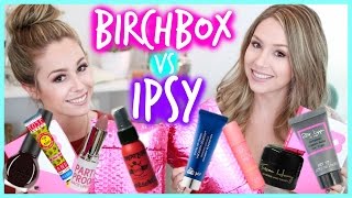 Unboxing Birchbox vs Ipsy  OCTOBER  eleventhgorgeous [upl. by Marinna57]