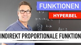 Was ist eine indirekt proportionale Funktion  Proportionalitätsfaktor  Reziprok  Hyperbel [upl. by Naret]