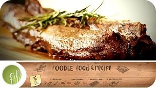 Der perfekte Rehrücken vom Profikoch I Foodle  Food amp Recipe [upl. by Ellenet]