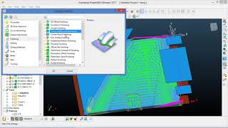 2Basic Tutorial 2 Autodesk Powermill 2017 About Main Tool Bar [upl. by Leggett]