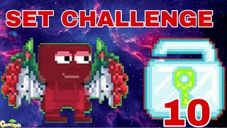 NEW DRAGON FRUIT WING  10 DIAMOND LOCKS SET CHALLENGE  GROWTOPIA 240 [upl. by Woodring]