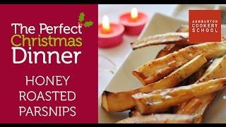 Perfect Christmas Dinner  Honey Roasted Parsnips [upl. by Conlon689]